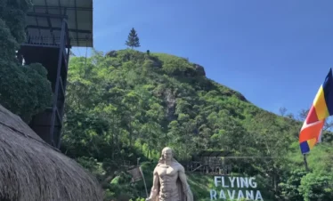 Flying Rawana_Little Adams peak, Ella, Sri Lanka
