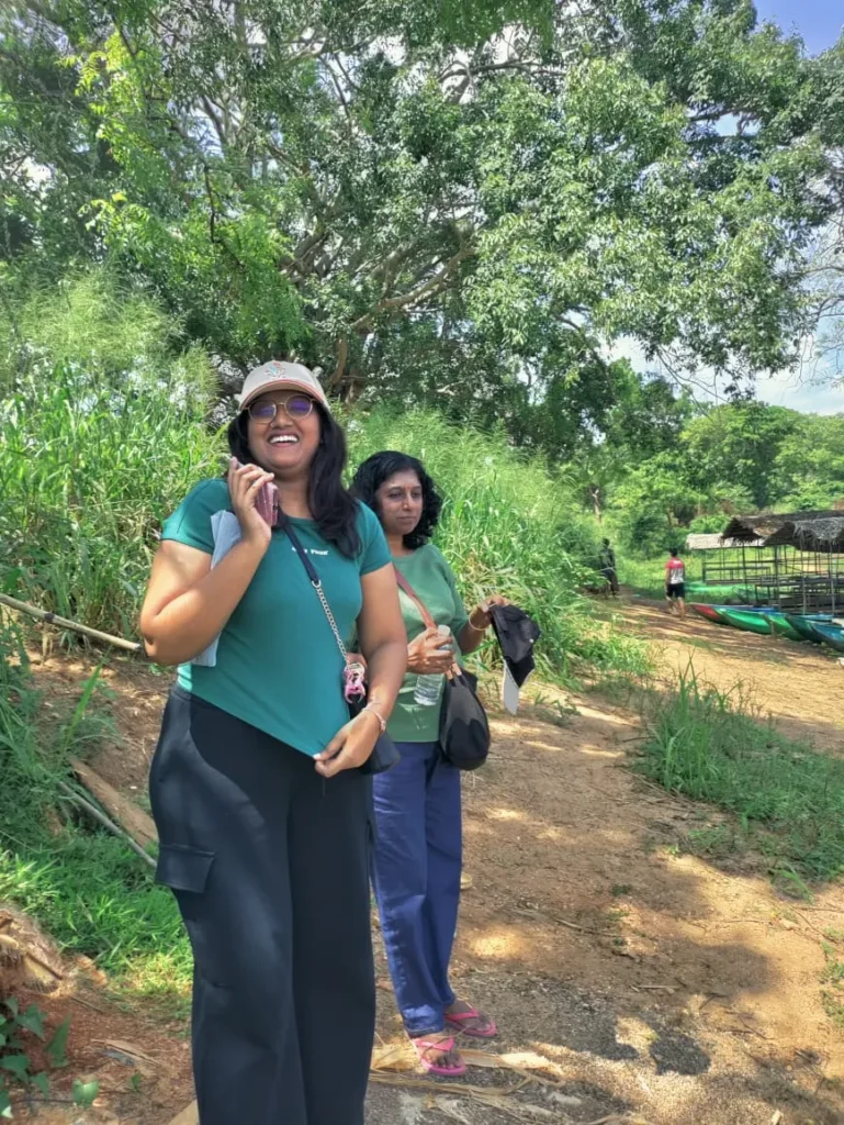 tourists exploring Sri Lanka safely