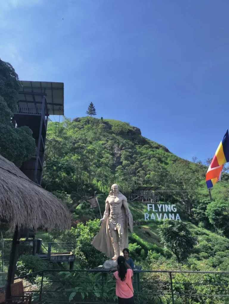 Flying Rawana_Little Adams peak, Ella, Sri Lanka